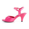 pink lakk 8 cm BELLE-309 high heels sko til menn