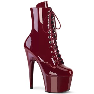 ADORE-1020 18 cm pleaser h�ye h�ler boots vinr�d