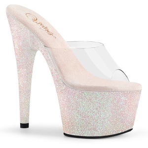 Glitter plat� 18 cm ADORE-701HMG h�yh�lte mules - pole dance h�ler