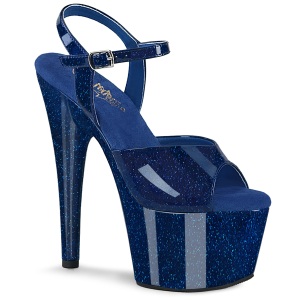 bl� 18 cm ADORE-709GP glitter plat� sandaler dame