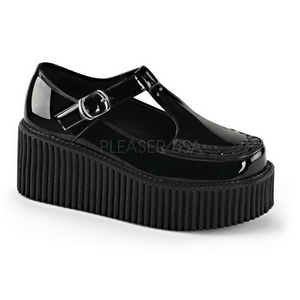 blank CREEPER-214 platå creepers sko til kvinners