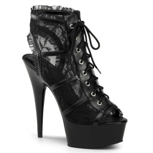 blondestoffer 15 cm DELIGHT-696LC plat� ankel booties