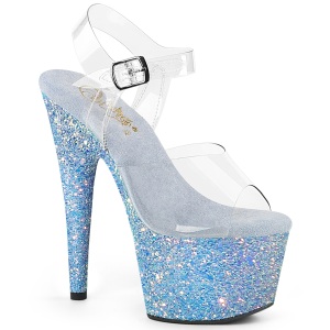 glitter plat� 18 cm AADORE-708LG-5 h�yh�lte sandaler - pole dance h�ler