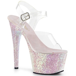 glitter plat� 18 cm ADORE-708LG-3 h�yh�lte sandaler - pole dance h�ler