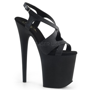 kunstl�r 20 cm FLAMINGO-831 platform h�yh�lte sko