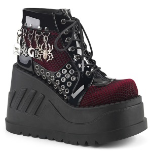 lakkl�r 12 cm STOMP-18 lolita ankelst�vletter kileh�ler plat�