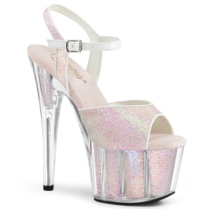 opal glitter plat� 18 cm ADORE-710G h�yh�lte sandaler til poledance