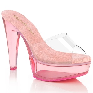perspex 13 cm MARTINI-501 rosa mules h�ye h�ler