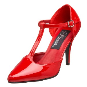 r�d lakk 10,5 cm VANITY-415 h�ye pumps damesko til menn