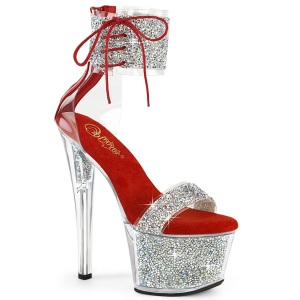 r�de 18 cm SKY-327RSI pleaser h�ye h�ler med strass ankelmansjett