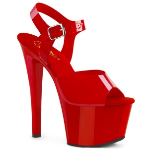 r�de h�ye h�ler 18 cm SKY-308N JELLY-LIKE strekkmateriale plat� h�ye h�ler