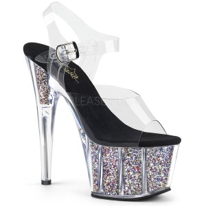 s�lv 18 cm ADORE-708CG glitter plat� h�ye h�ler dame
