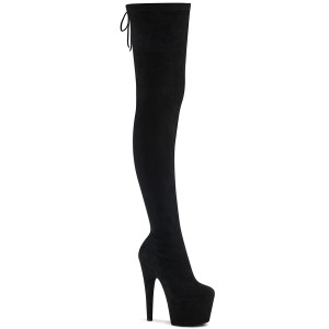 stretch suede 18 cm ADORE-3008 sexy overknee st�vler