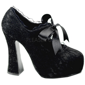 svart 13 cm DEMON-11 lolita gothic plat�sko