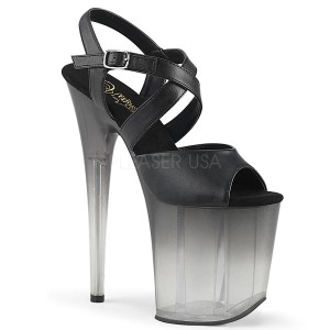 svart 20 cm FLAMINGO-822T h�yh�lte plat�sko