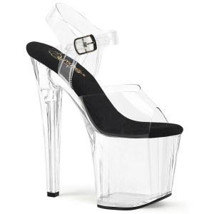 svart transparent 19 cm ENCHANT-708 hyhlte platsko