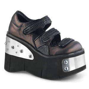 vegan 11,5 cm DemoniaCult KERA-13 lolita plat�sko