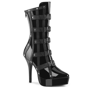 vegan svart 13,5 cm ankel booties for menn