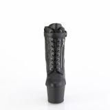 ADORE-700-05 18 cm pleaser h�ye h�ler boots svart