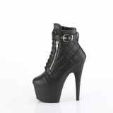 ADORE-700-05 18 cm pleaser h�ye h�ler boots svart