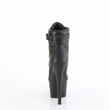 ADORE-700-05 18 cm pleaser h�ye h�ler boots svart