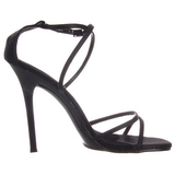Black 11,5 cm GALA-41 High Heeled Stiletto Sandal Shoes