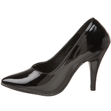 Black Varnished 10 cm DREAM-420 high heel pumps classic