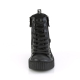 Canvas 4 cm SNEEKER-266 Mens sneakers creepers shoes