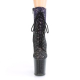 Glitter 20 cm FLAMINGO-1020OMBG Exotic pole dance ankle boots