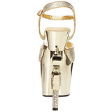 Gull 18 cm Pleaser REVOLVER-709G h�ye h�ler krom plat�