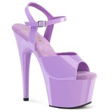 Lavender platform 18 cm ADORE-709 pleaser high heels shoes