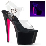 Rose 18 cm SKY-308TT Neon platform high heels shoes