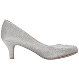 Silver Rhinestone 6,5 cm DORIS-06 High Heeled Evening Pumps Shoes