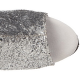 S�lv Glitter 15 cm Pleaser DELIGHT-1018G plat� ankel h�ye st�vler