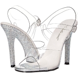Strass steiner 11,5 cm GALA-08DM h�ye fest sandaler med h�l