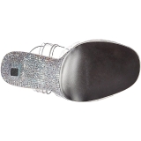 Strass steiner 11,5 cm GALA-08DM h�ye fest sandaler med h�l