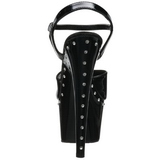 Svart 18 cm Pleaser ADORE-709LS h�ye h�ler damer sko
