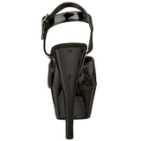 Svart Lakk 15 cm FUNTASMA JULIET-209 plat� h�ye h�ler sko