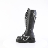 Vegan 6 cm REN-215 gotiske kneh�ye sn�rest�vler for kvinner med kjeder