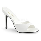 White 10 cm CLASSIQUE-01 womens mules shoes