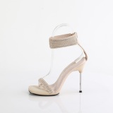beige 11,5 cm CHIC-40 fabulicious sandaler med stiletth�l