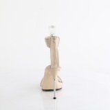 beige 11,5 cm CHIC-40 fabulicious sandaler med stiletth�l