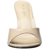 beige lakkl�r 10 cm CLASSIQUE-01 store st�rrelser mules dame