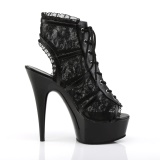 blondestoffer 15 cm DELIGHT-696LC plat� ankel booties