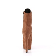 brun kunstl�r 18 cm ADORE-1020FS ankelst�vletter med sn�ring