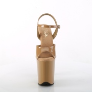 brun plat� 20 cm FLAMINGO-809-2 pleaser h�ye h�ler for kvinner