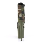 camoflash canvas 20 cm FLAMINGO-1020CAMO pleaser ankelst�vletter med plat�