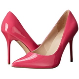 fuchsia lakk 10 cm CLASSIQUE-20 h�ye pumps damesko til menn
