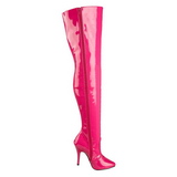 fuchsia lakk 13 cm SEDUCE-3010 l�rh�ye st�vler til menn