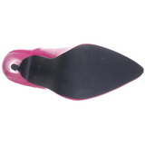 fuchsia lakk 13 cm SEDUCE-420 spisse pumps med h�ye h�ler